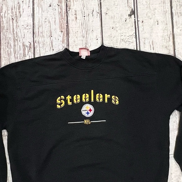 Pittsburgh Steelers NFL Football Sports Stitched Crewneck Sweatshirt - Picture 3 of 4